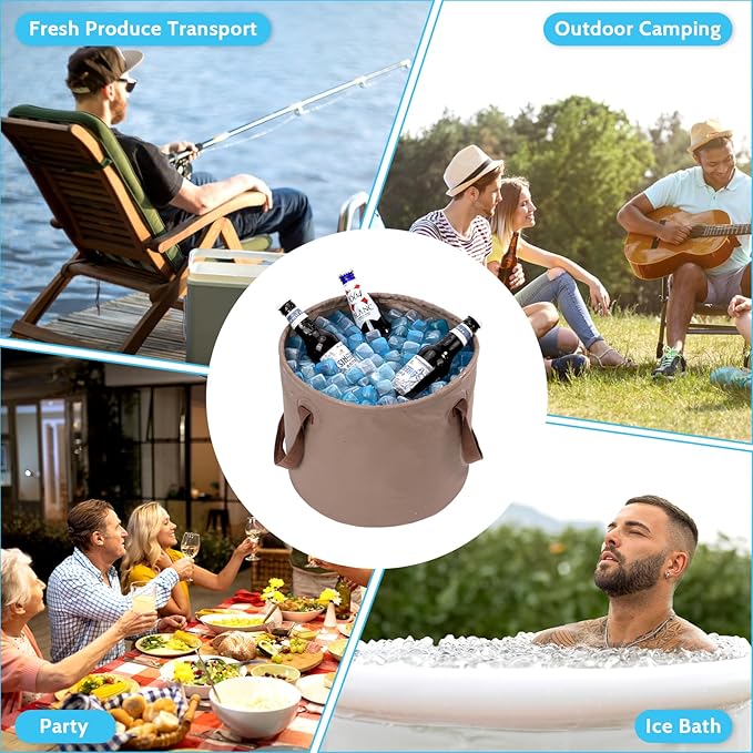 360 Pack Reusable Ice Cubes Refreezable Plastic Ice Cubes Without Diluting Large Pack Ice Cube Frozen BPA Free for Bars Party Ice Bath Camping Fishing