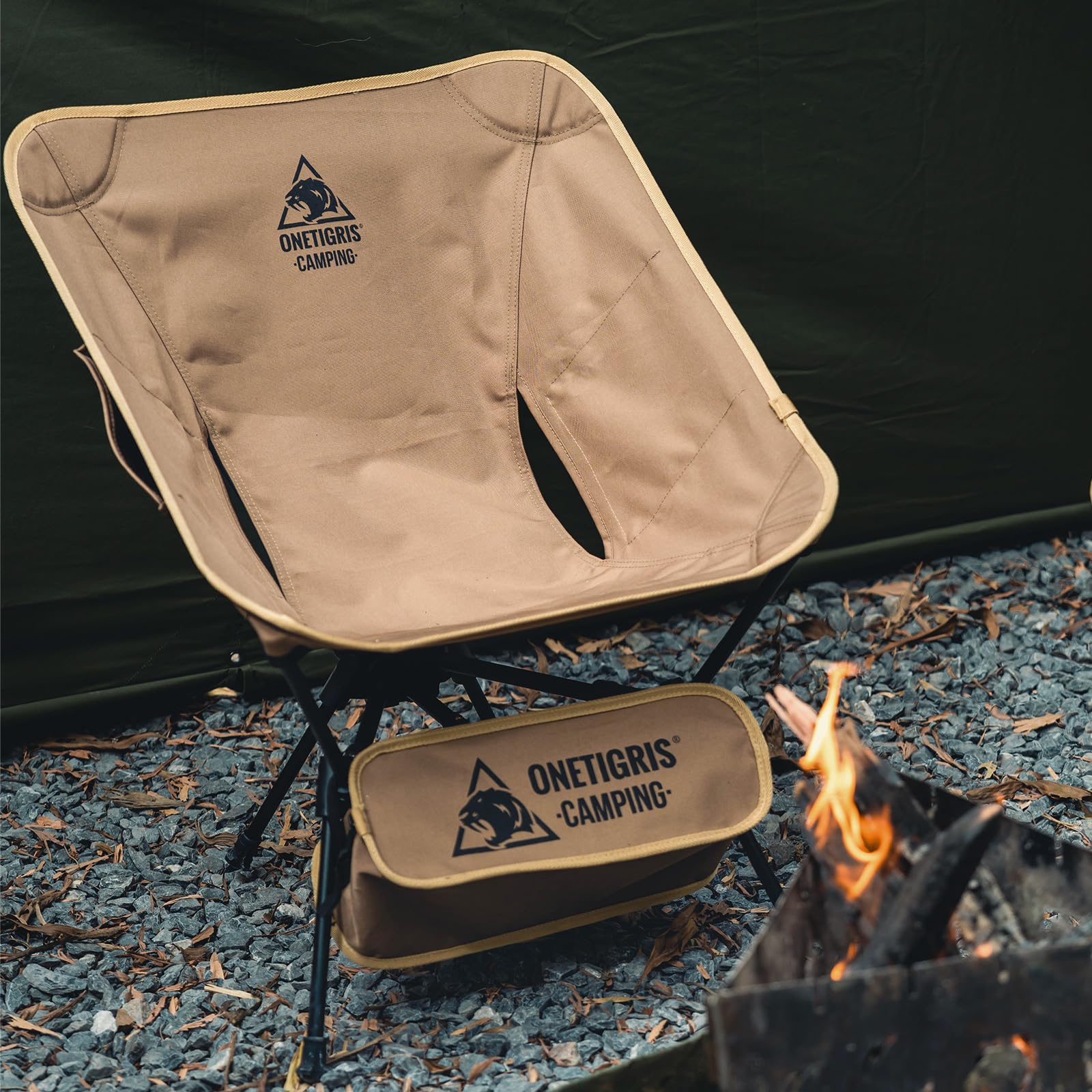 ONETIGRIS Tigerblade Camping Chair, Lightweight Folding Backpacking Hiking Chair, Compact Portable