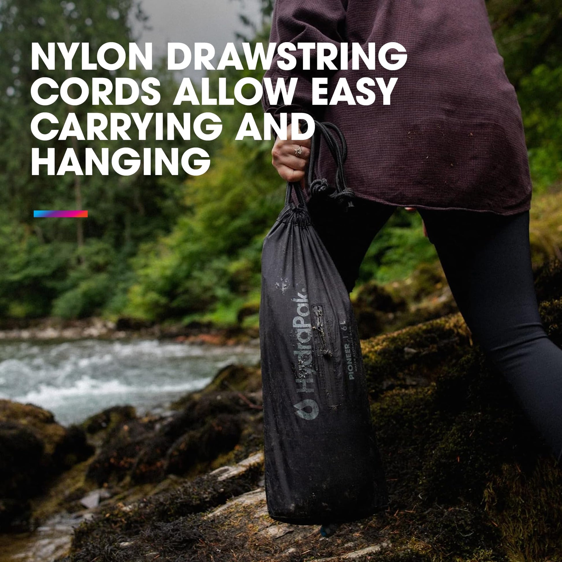 Hydrapak Pioneer - Collapsible Water Storage and Dispensing System (6L) - BPA & PVC Free Camping