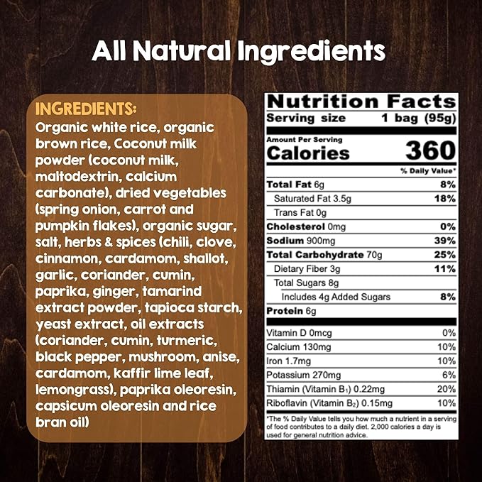 Perfect Earth Good Ramen Massaman Noodles - Authentic Vibrant Thai Flavor, Medium Spice, Organic & Gluten-Free Instant Noodle Ramen Bowl, Pantry Staples Cooked in Just Minutes (4 Pack)