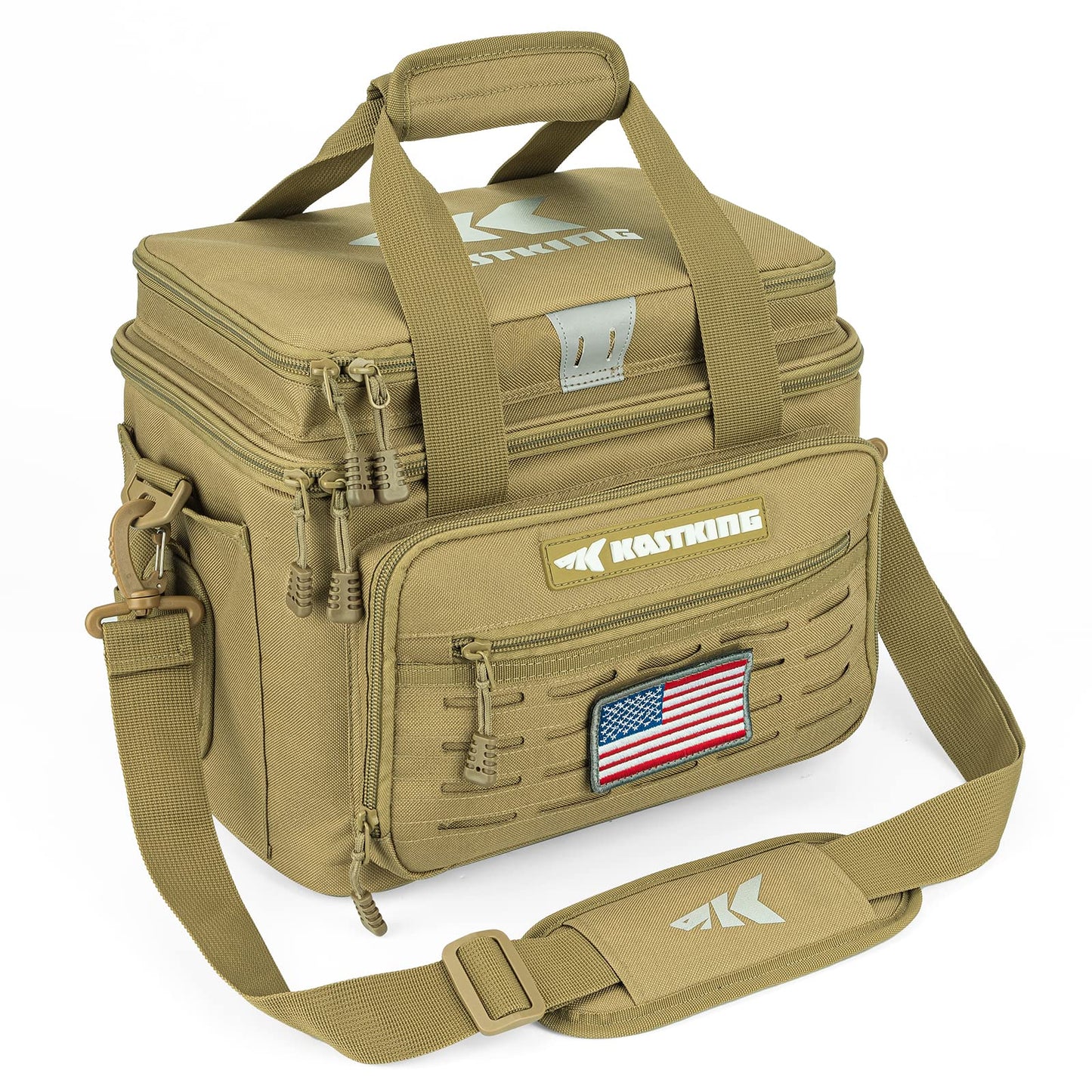 KastKing KarryAll Fishing Tackle Bag, Saltwater & Freshwater Gear Storage