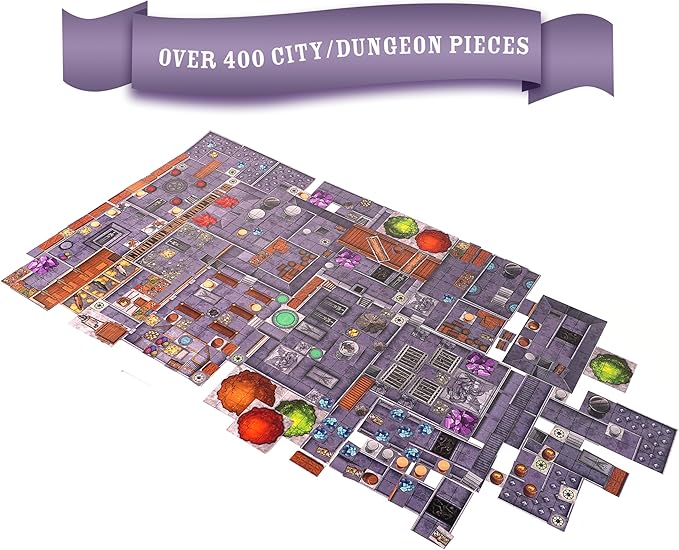 Dungeon Craft Board Game: Volume 1 Loose Leaf Inside a Custom Box, Water Resistant, Dry Erase by 1985 Games