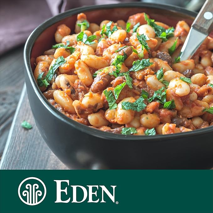 Eden Organic Pinto Beans, 15 oz Can (12-Pack), No Salt Added, Non-GMO, Gluten Free, Vegan, Kosher, U.S. Grown, Heat and Serve, Macrobiotic, Frijol Pinto