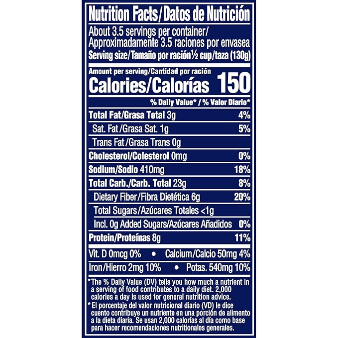 BUSH'S BEST 16 oz Canned Black Refried Beans, Source of Plant Based Protein and Fiber, Low Fat, Gluten Free, (Pack of 12)
