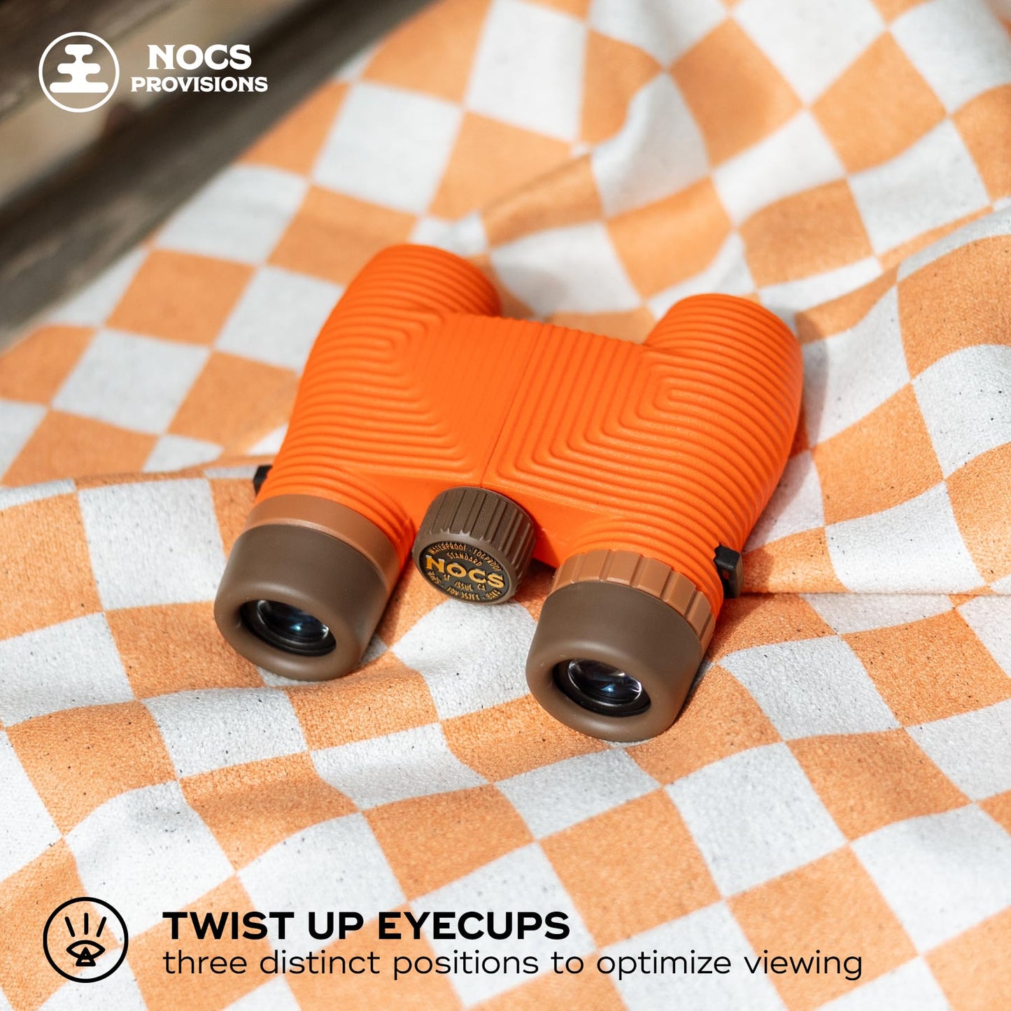 Nocs Provisions Standard Issue 8x25 Binoculars, Waterproof, Bird Watching