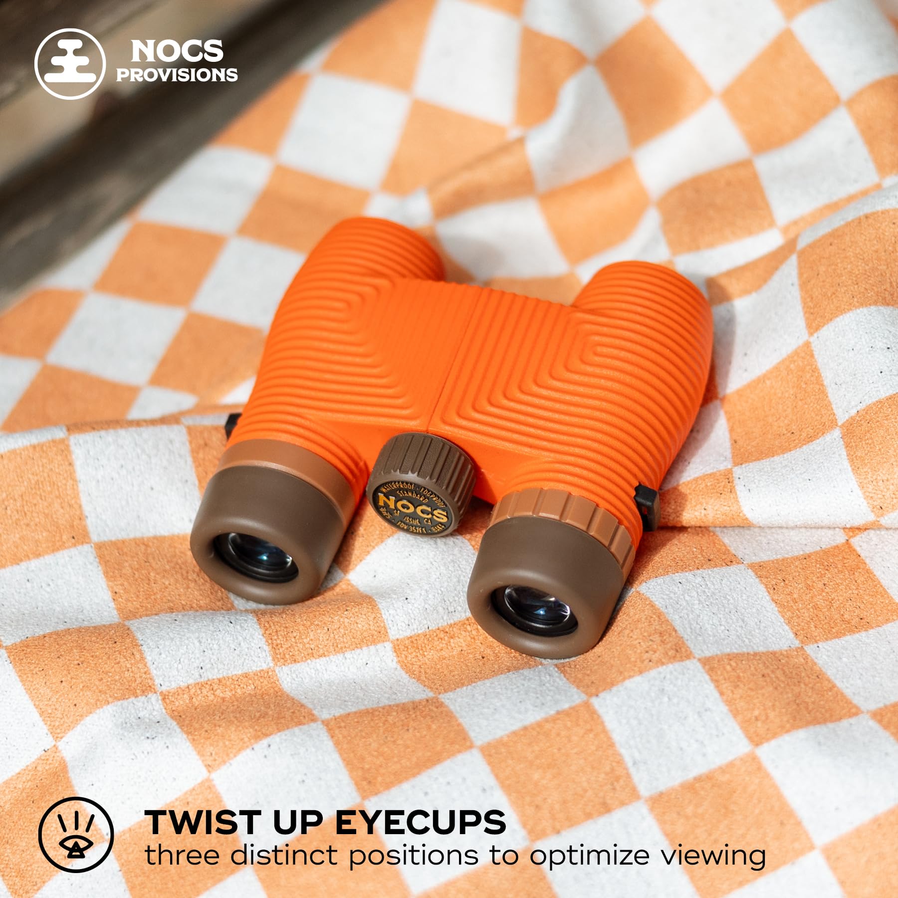 Nocs Provisions Standard Issue 8x25 Binoculars, Waterproof, Bird Watching