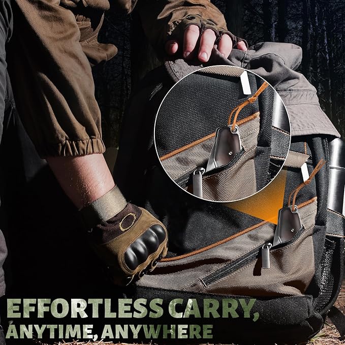 Hunting knife with Sheath, 7.87inch, Eagle brown Sharp Blade 3.6-inch M390 Steel Folding Pocket Knife with Brown Wood Steel Handle, Skinning Knife for Hunting, Fishing