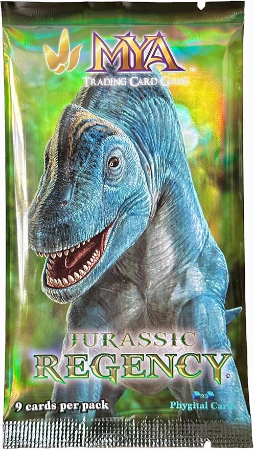 MYA Trading Card Game Jurassic Regency Booster Pack (Brachiosaurus Packs Only)