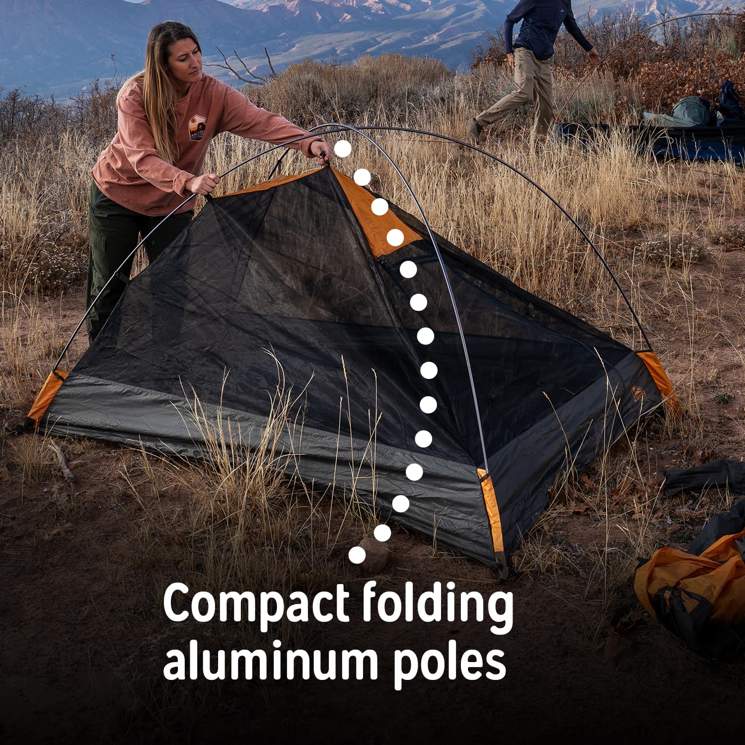 Kelty Grand Mesa 2P or 4P Backpacking Tent – 3 Season Camping, Thru Hiking Shelter, Aluminum Pole