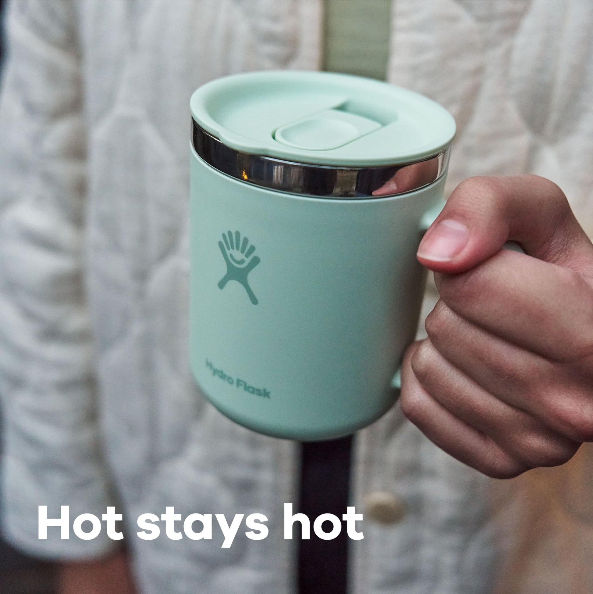 Hydro Flask Coffee Mug – Insulated Stainless Steel, Non Spill, Leak Resistant Travel Mug 12 Oz