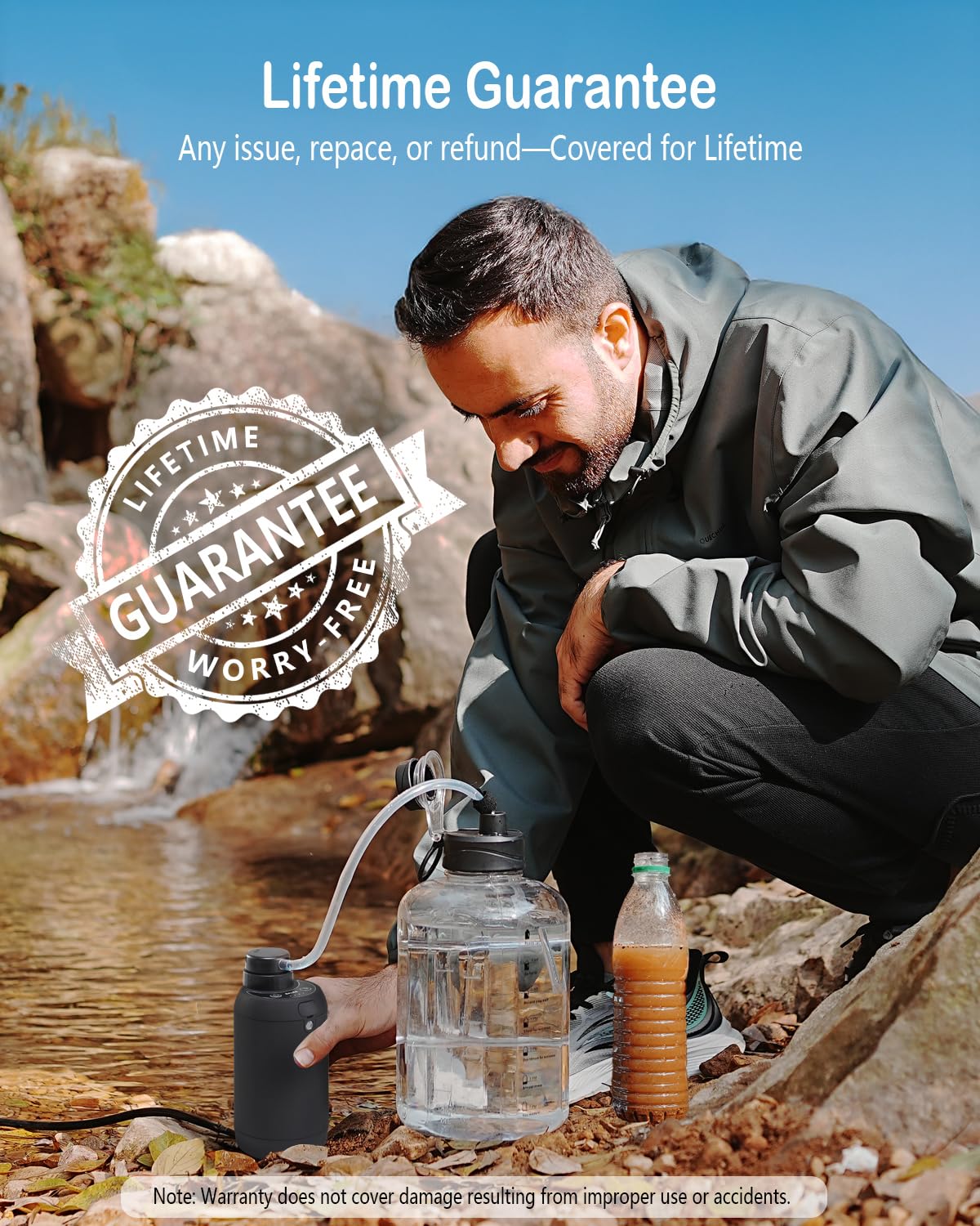 BKLES Electric Water Purifier Camping, Survival & Emergency Preparedness
