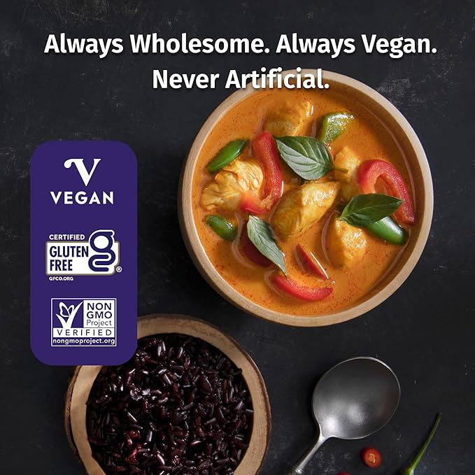 Watcharee's Authentic Thai Curry Sauces - Red Curry | Vegan, Non-GMO, Gluten-Free - 2 Pack (9.8 fl oz Each)