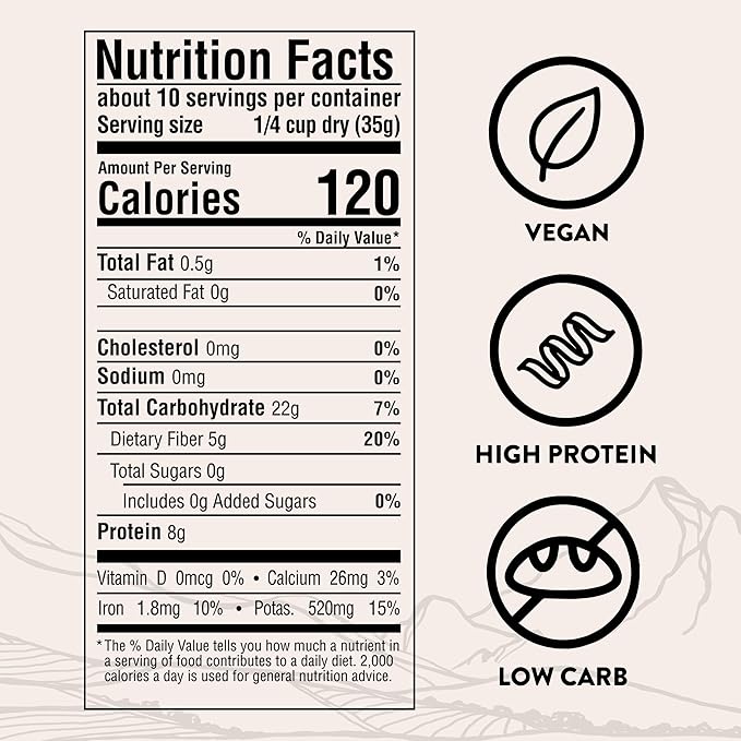SIMPLi Regenerative Organic Certified Black Beans, Creamy and Rich Flavor, Immune-Boosting Vitamin C, Slow-Digesting Carbs, USDA Organic, 12 oz