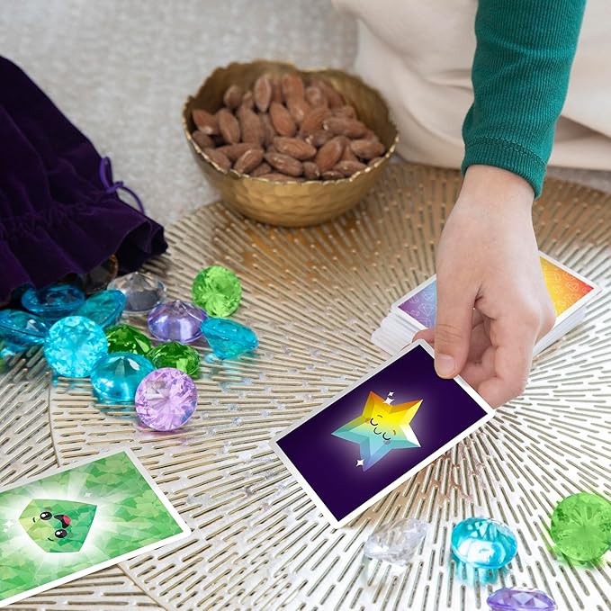MindWare Best Gems Family Game for 5 Year Olds and up - Match Giant Gems to Earn Points, 2 to 4 Players