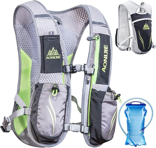 TRIWONDER Hydration Running Vest 5L Lightweight Water Pack for Men Women Hydration Backpack for Trail Race, Hiking, Cycling, Climbing, Camping, Jogging, Marathon