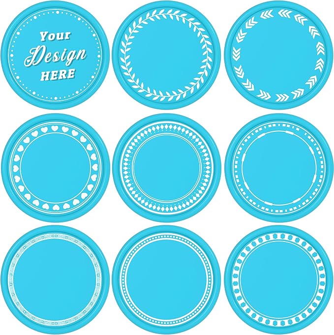 200-1000 Custom Plastic Poker Chips,Drink Chips,Personalized Your Own Logo, Image and Text, Double Sided Full Color Printing Custom Tokens For Bar, Events, Weddings, Business Card & Promotional Tokens