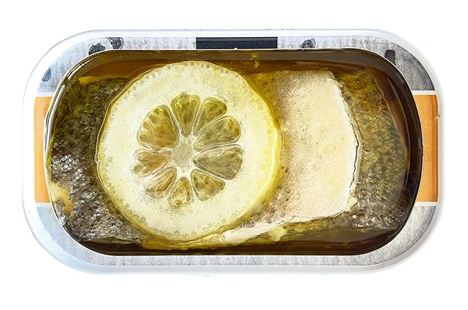 COLE?™S - Smoked Trout Fillet with Lemon & Cracked Pepper | 3.2oz Hand-Packed Canned Fish | High in Protein & Vitamin D | Preservative Free | Single Unit