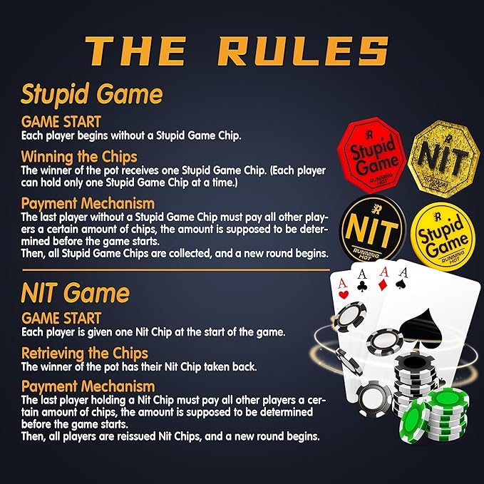 RUNNING HOT Nit Button Set for Texas Hold'em & Omaha Poker (Pack of 10) - Professional Chips for The Stand-Up Game - Enhance Your Play