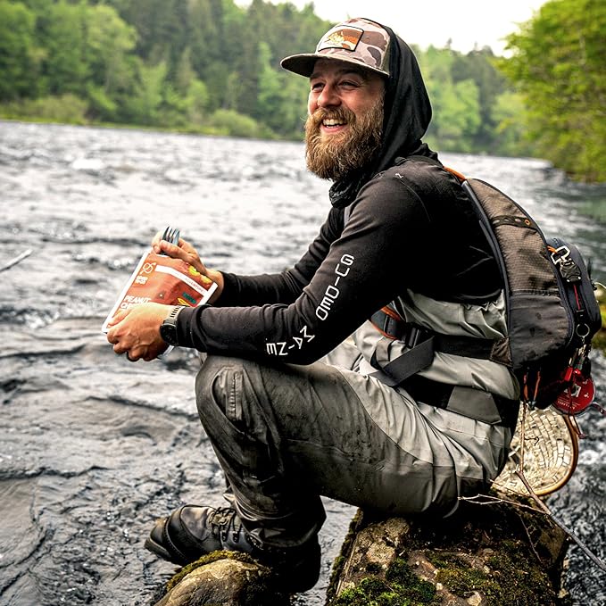 GOOD TO-GO Peanut Chicken Salad - Stove-Free??(6-Pack of Single Servings) | No Stove Required! Camping & Backpacking Food | Just Add Water Backpacking Meals | Good To-Go Dehydrated Meals Taste Better Than Freeze Dried Food