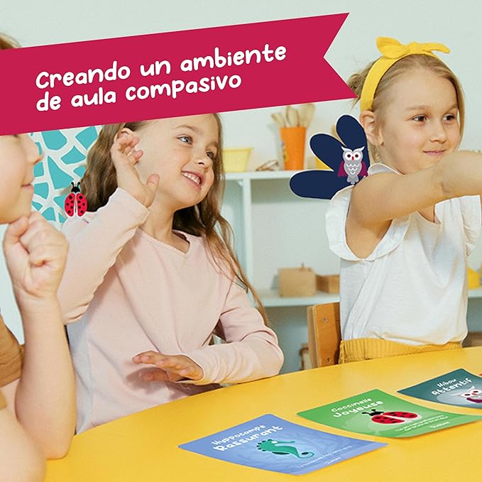 Totem Español Junior Juego para Niños ??Juego de Cartas Educativo y Divertido para 5 Años+, Fomenta Autoestima y Empatía, Actividades para la Escuela y la Familia (Junior Edition - Spanish Box)