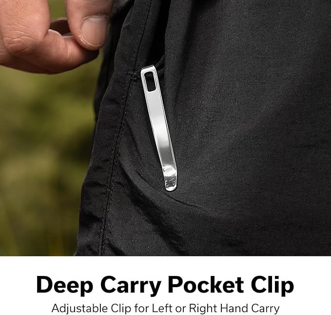 SENCUT Aetheris Pocket Knife, EDC Folding Knife with 3.68'' 9Cr18MoV Blade & G10 Handle, Reversible Clip for Camping Hiking S24095-1 (Ivory)