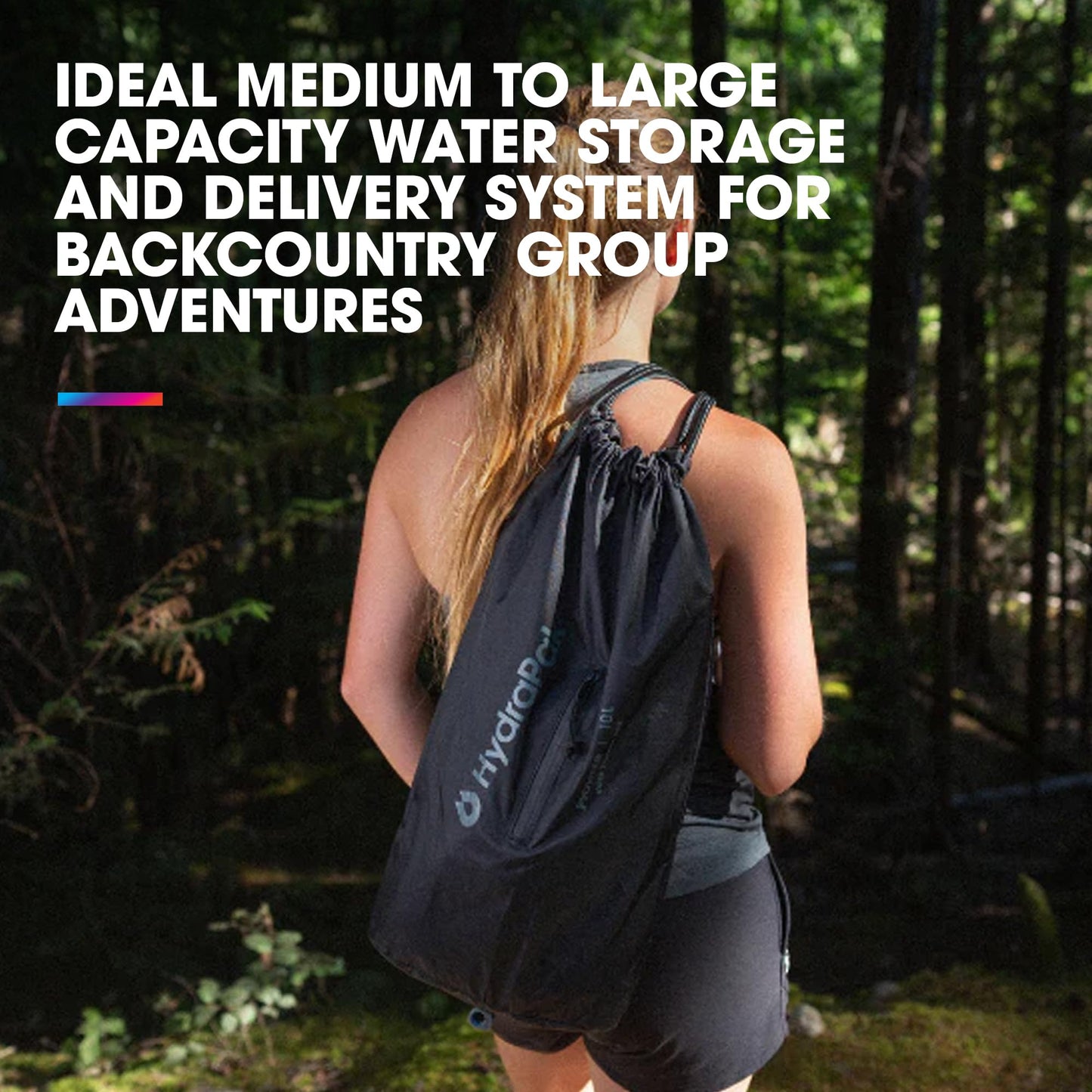 Hydrapak Pioneer - Collapsible Water Storage and Dispensing System (6L) - BPA & PVC Free Camping