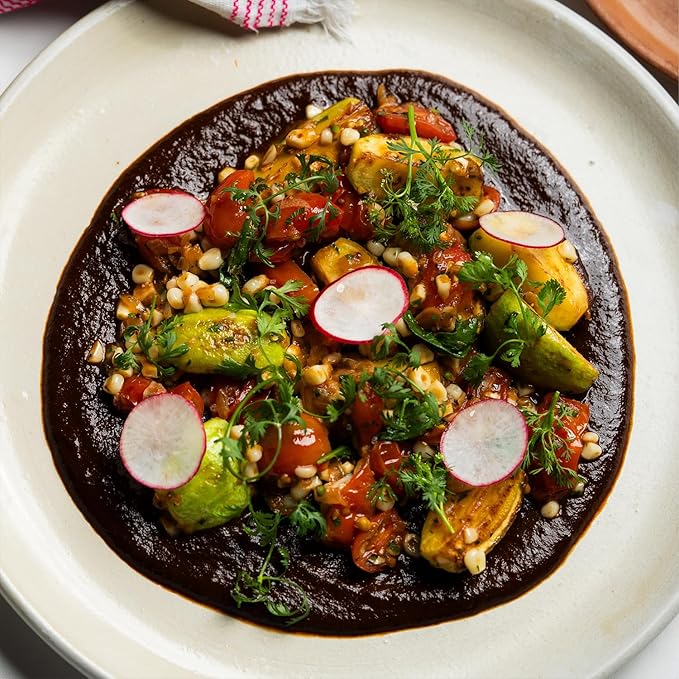 Ya Oaxaca - Mole Sauce - Rojo - Bold Spice - Blend of Smoked & Dried Chiles, Spices, House Made Chocolate - Vegan, Non-GMO, Gluten Free - Great on Enchiladas, Tacos, Nachos, Tortillas - 12oz (3pk)