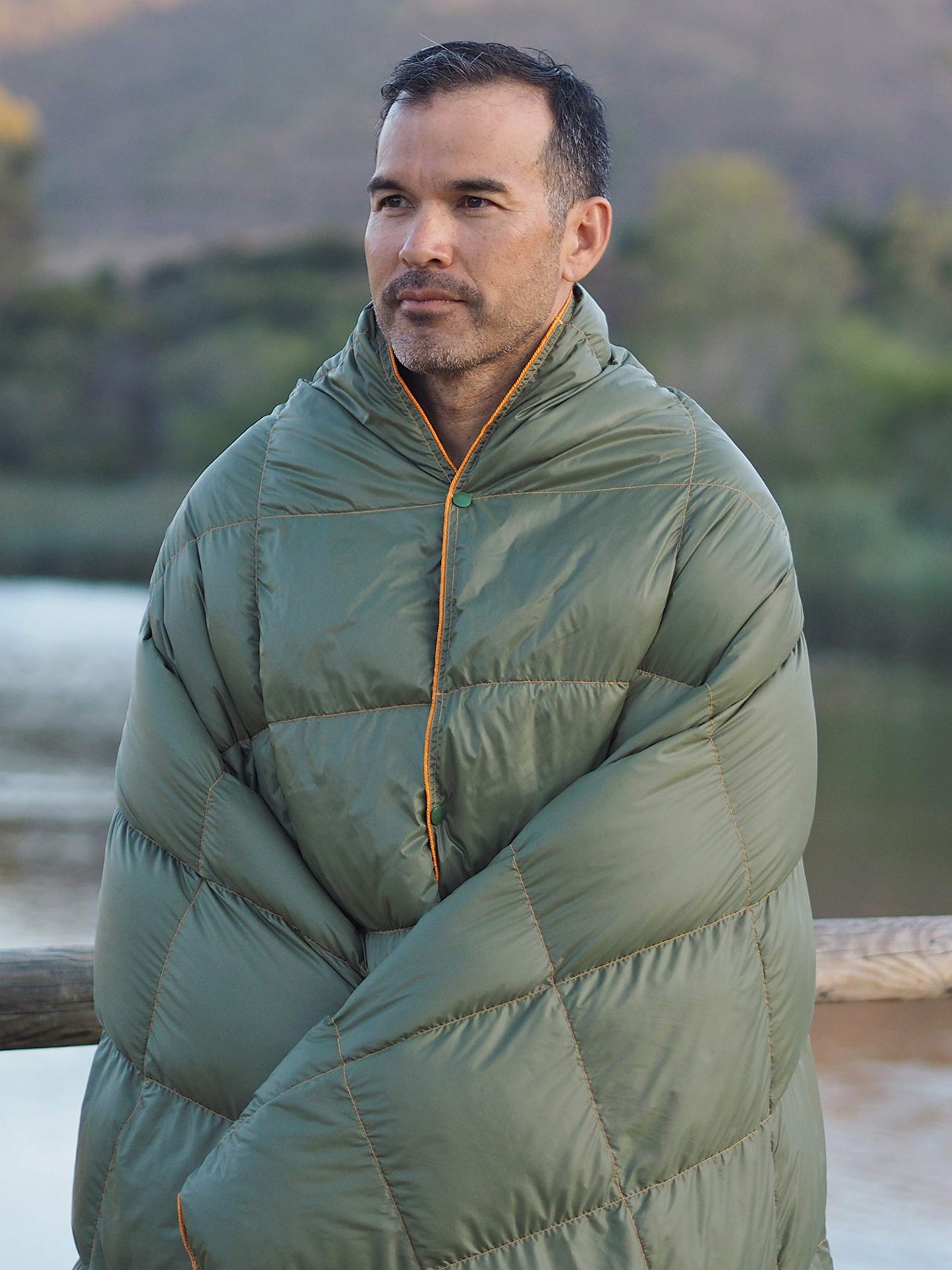 Get Out Gear Down Camping Blanket - Outdoor Lightweight Packable 650 Fill Power Down Blanket
