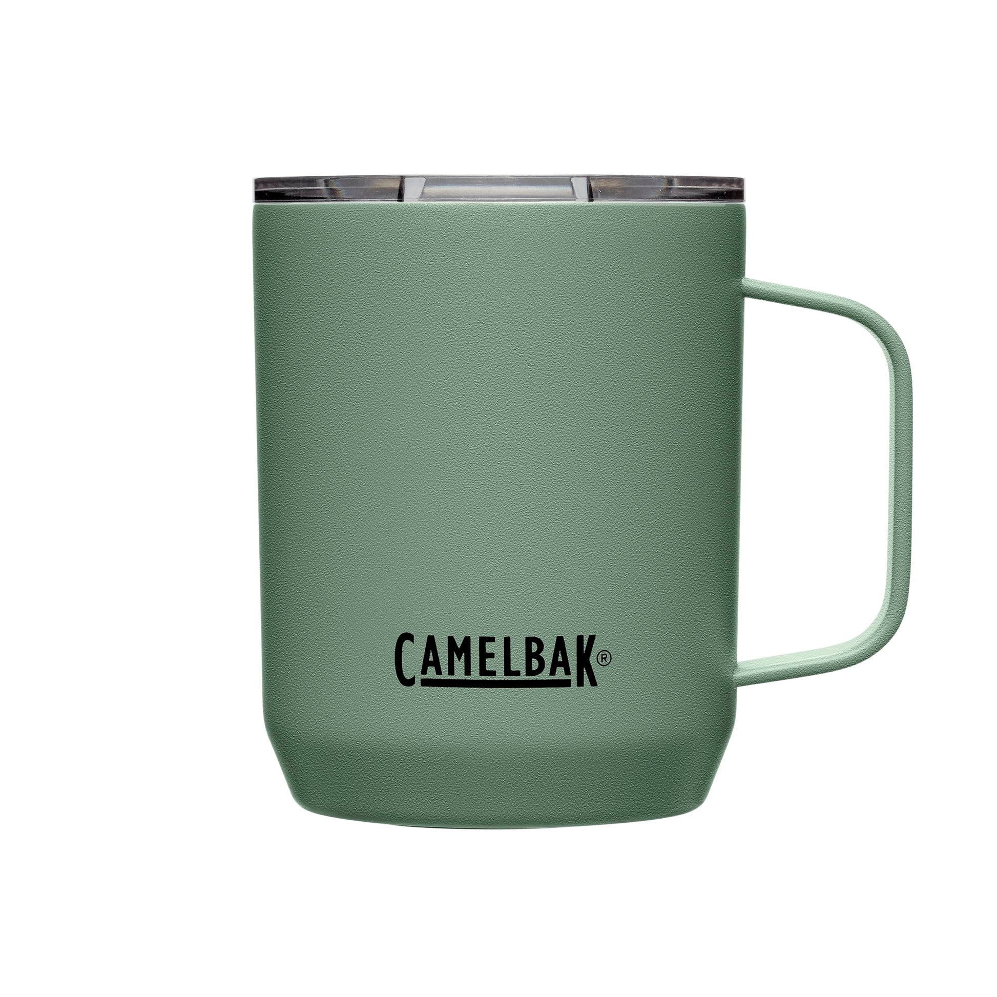 CamelBak Camp Mug Stainless Steel Drinkware 12oz, Moss
