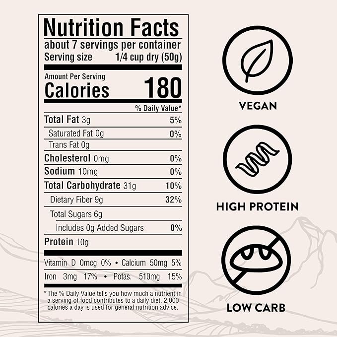 SIMPLi Regenerative Organic Certified Chickpeas, High in Fiber and Protein, Plant-Based Protein, Glyphosate-Free, Dense and Earthy Flavor, 12 oz