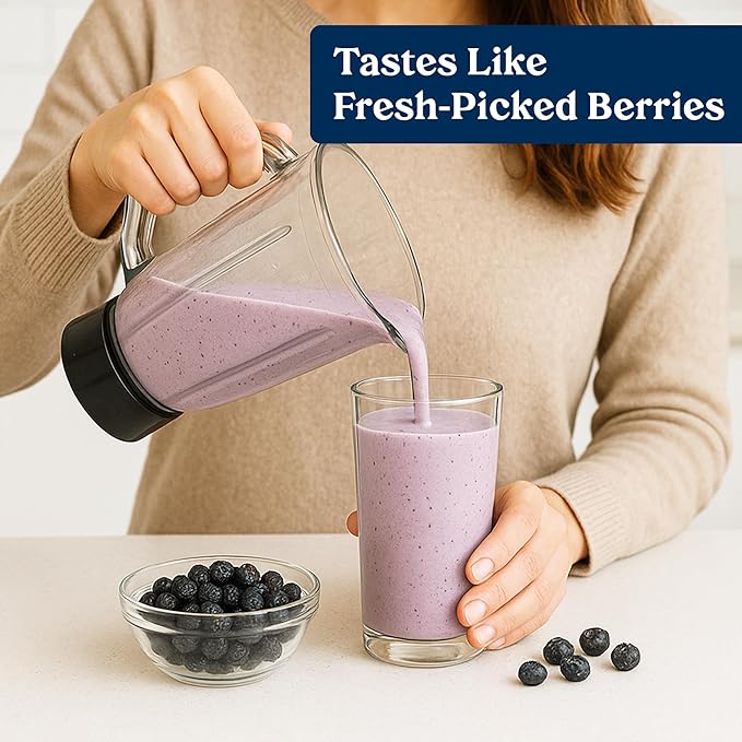 Augason Farms Dried Whole Blueberries Can ??Dried Fruit for Baking & Emergency Food Supply ??Dehydrated Camping Food with Long Shelf Life for Everyday Meal ??26 Servings
