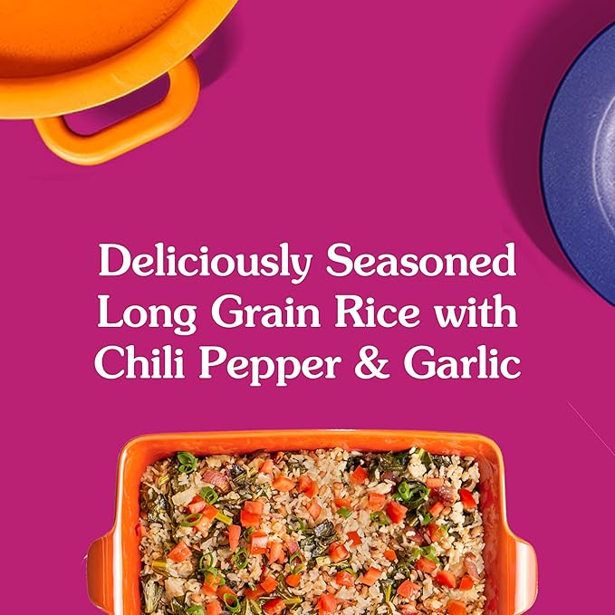Ben?™s Original Ready Rice Chili Garlic Flavored Rice, Easy Dinner Side, 8.5 oz Pouch (Pack of 12)