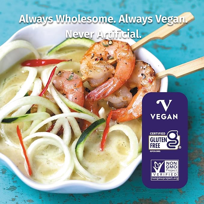 Watcharee's Thai Curry Simmer Sauces - Green Curry | Authentic Thai Recipe, Vegan, Non-GMO, Gluten-Free - Pack of 2 (9.8 fl oz Each)