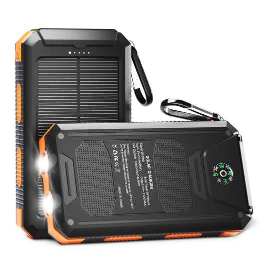 YELOMIN Portable Power Bank - 38800mAh, Solar, USB-C - product view 1