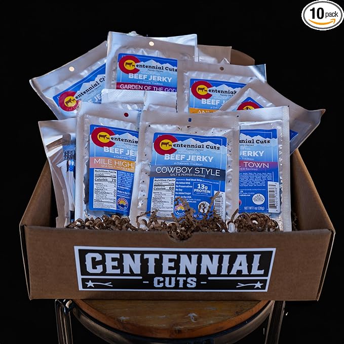 Centennial Cuts Beef Jerky Sampler Box