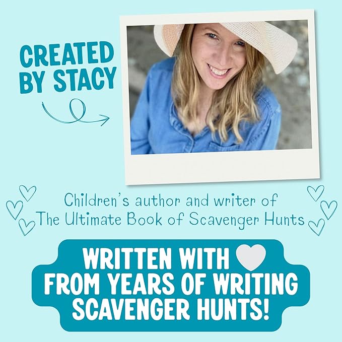 Scratch 'Ems Scavenger Hunts | 42 Scratch Off Adventure Cards - Outdoor Scavenger Hunt for Kids & Families | All Season, Reusable Scratch-Off Cards for Screen-Free Fun, Nature Activity & Camping