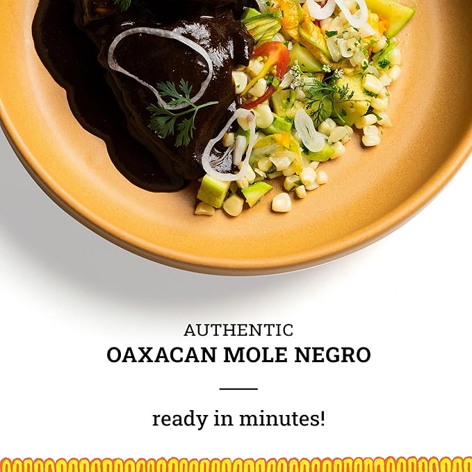 Ya Oaxaca - Mole Sauce Variety Pack - Negro, Coloradito, & Rojo - Blend of Smoked & Dried Chiles, Spices, & House Made Chocolate - Vegan, Non-GMO, Gluten Free - Great on Enchiladas - 3-12oz Jars