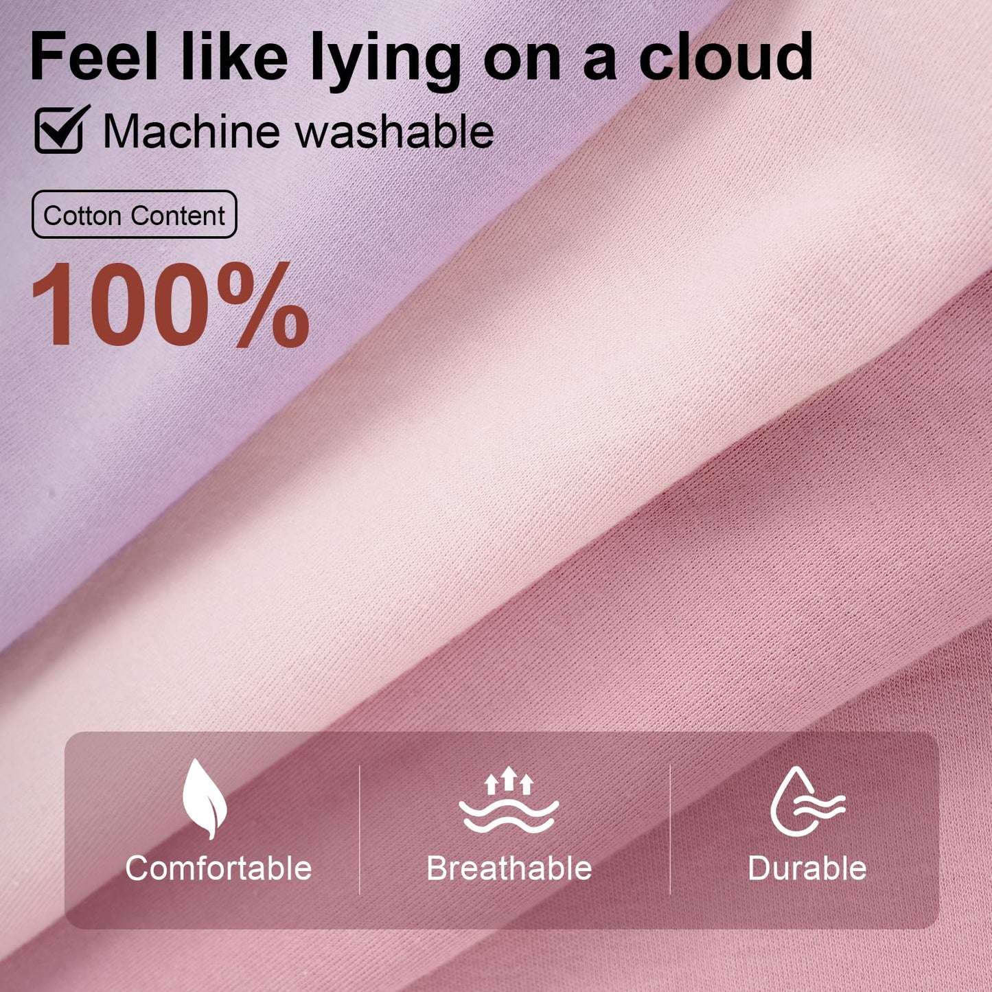 Wrrernsin Baby Sleep Sack 0-6 Months,100% Cotton TOG 0.5 Wearable Blanket for Newborn and Infant, 3