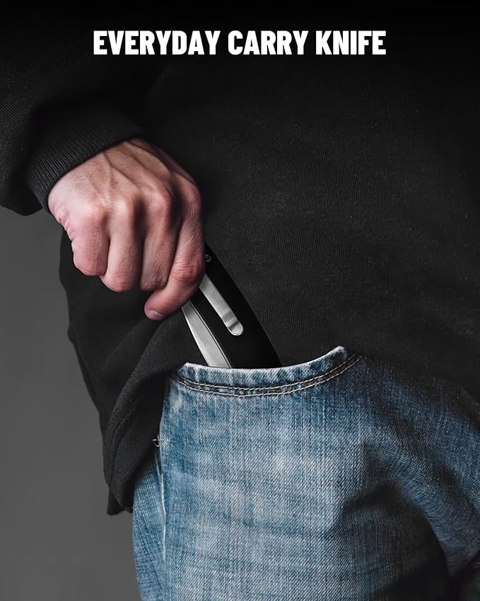 CJRB Folding Knife Pyrite (J1925) AR-RPM9 Blade and G10 Handle EDC Pocket Knife with Clip Black