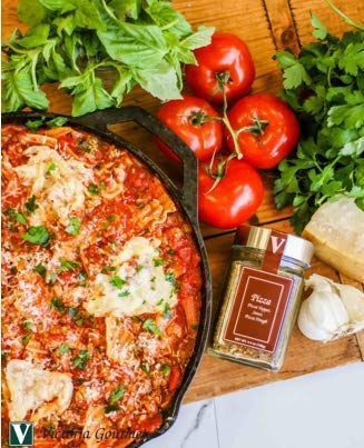 Italian Pizza Seasoning Blend – Garlic, Oregano & Chipotle Herb Mix for Pizza, Pasta & Sauces (4.51 oz, Pack of 2)