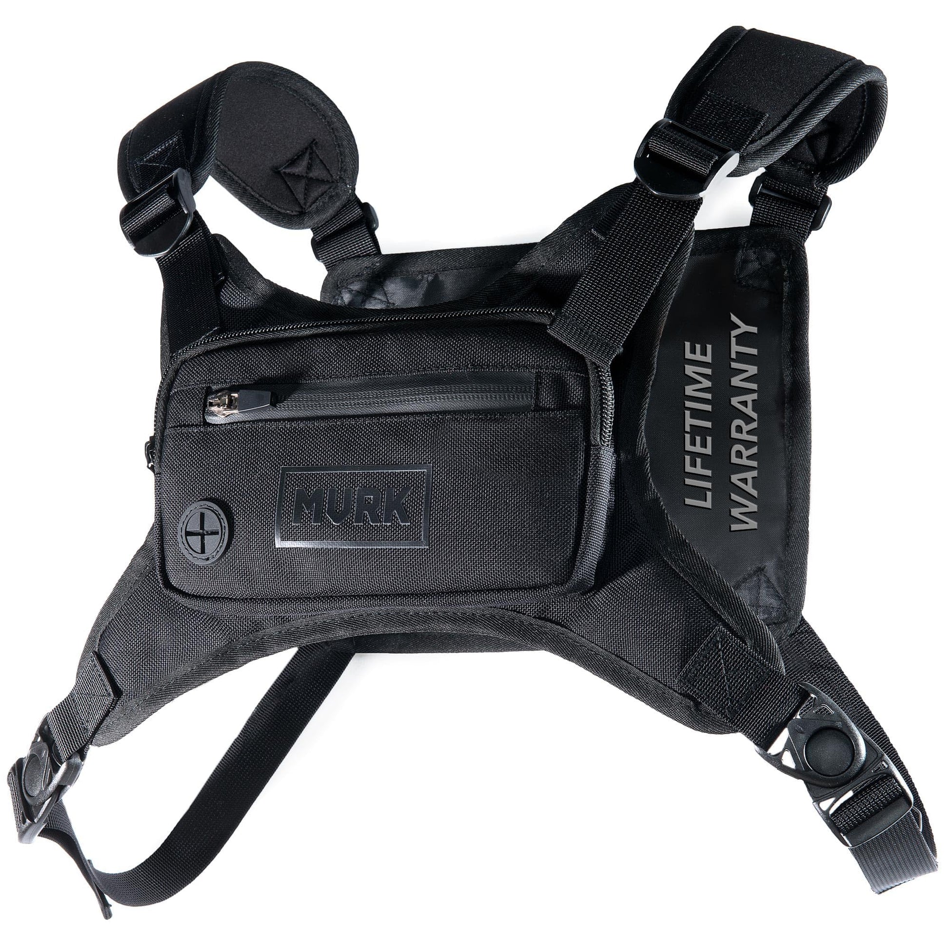 MVRK Water Resistant Running Vest Chest Pack, Phone Holder for Running, Lightweight Training Pack