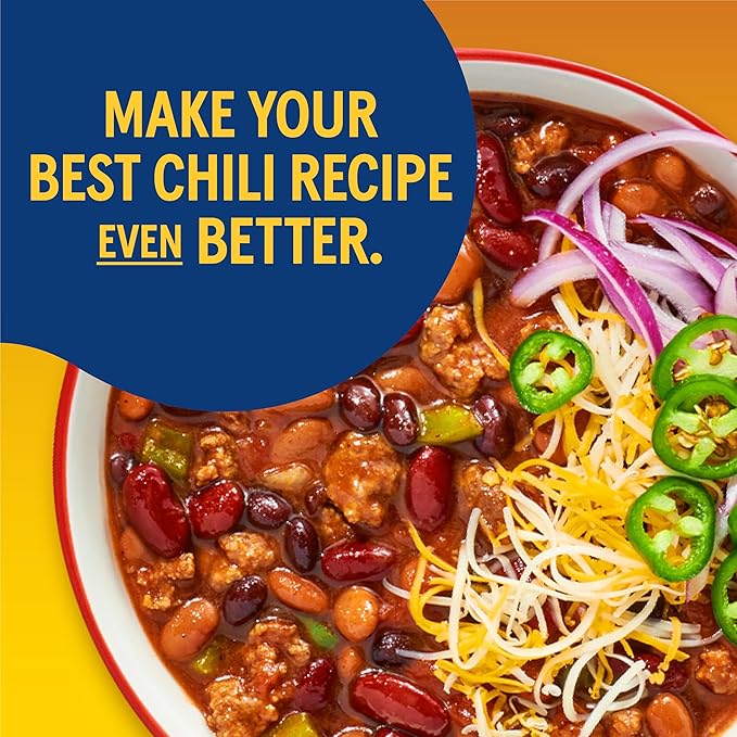 BUSH'S BEST 16 oz Canned Spicy Dark Red Chili Beans, Source of Plant Based Protein and Fiber, (Pack of 12)