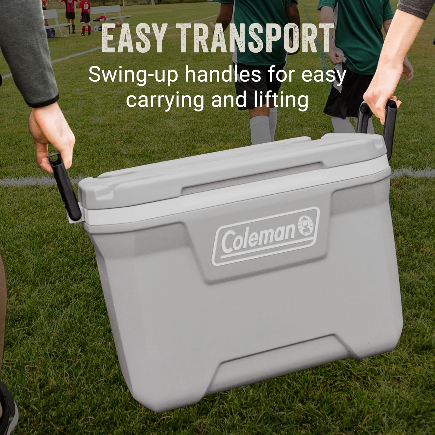Coleman Classic Series Insulated Portable Cooler, Leak-Resistant Outdoor Hard Cooler Keeps Ice up