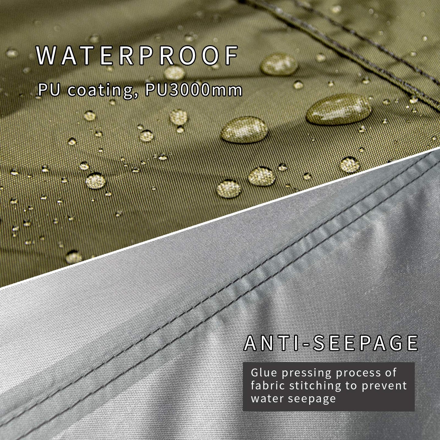 Unigear Hexagon Hammock Rain Fly Waterproof Camping Tarp 12x10-15x14FT