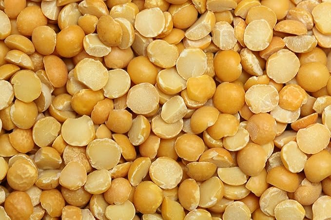Yupik Peas, Organic Split Yellow, 2.2 lb (Pack of 6)