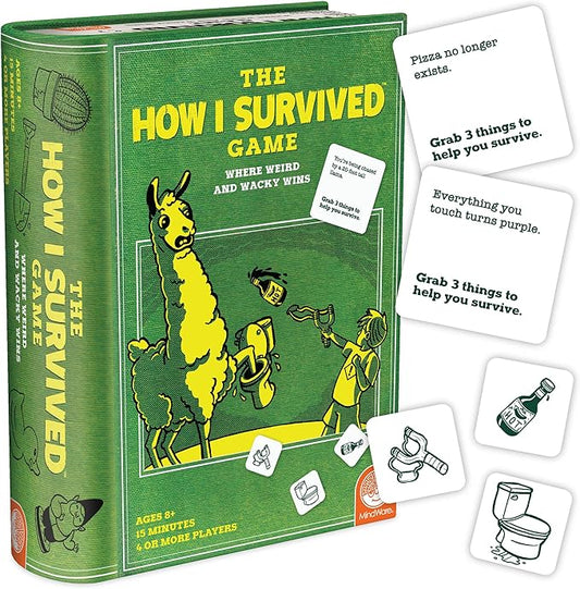 MindWare The How I Survived Card Game Hilarious for Kids & Adults Laugh til You Cry, Super Funny Kid-Humor Gift for Boys & Girls Ages 8+