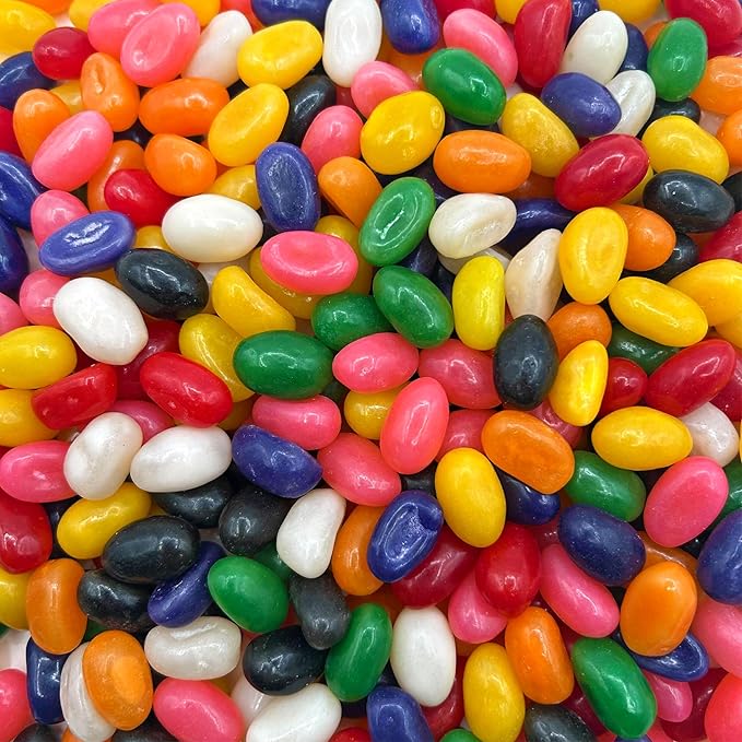 Jelly Beans Candy | 2 Pound Bag | Assorted Flavors | Classic Chewy Treat