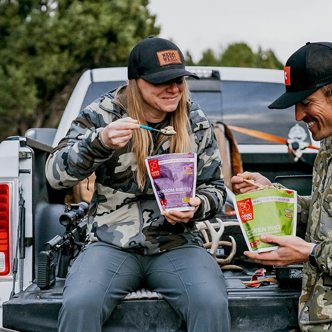 GOOD TO-GO Mushroom Risotto | Camping Food, Backpacking Food | Just Add Water Meals, Backpacking Meals | Dehydrated Meals Taste Better Than Freeze Dried Meals