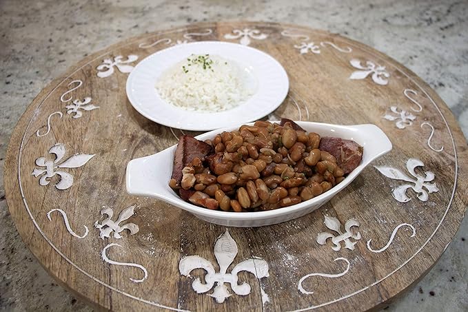 Ragin' Cajun Seasoned Pinto Beans - 16 oz Bag, Gluten-Free, No MSG, Authentic Louisiana Creole Bean Mix for Soups & Sides