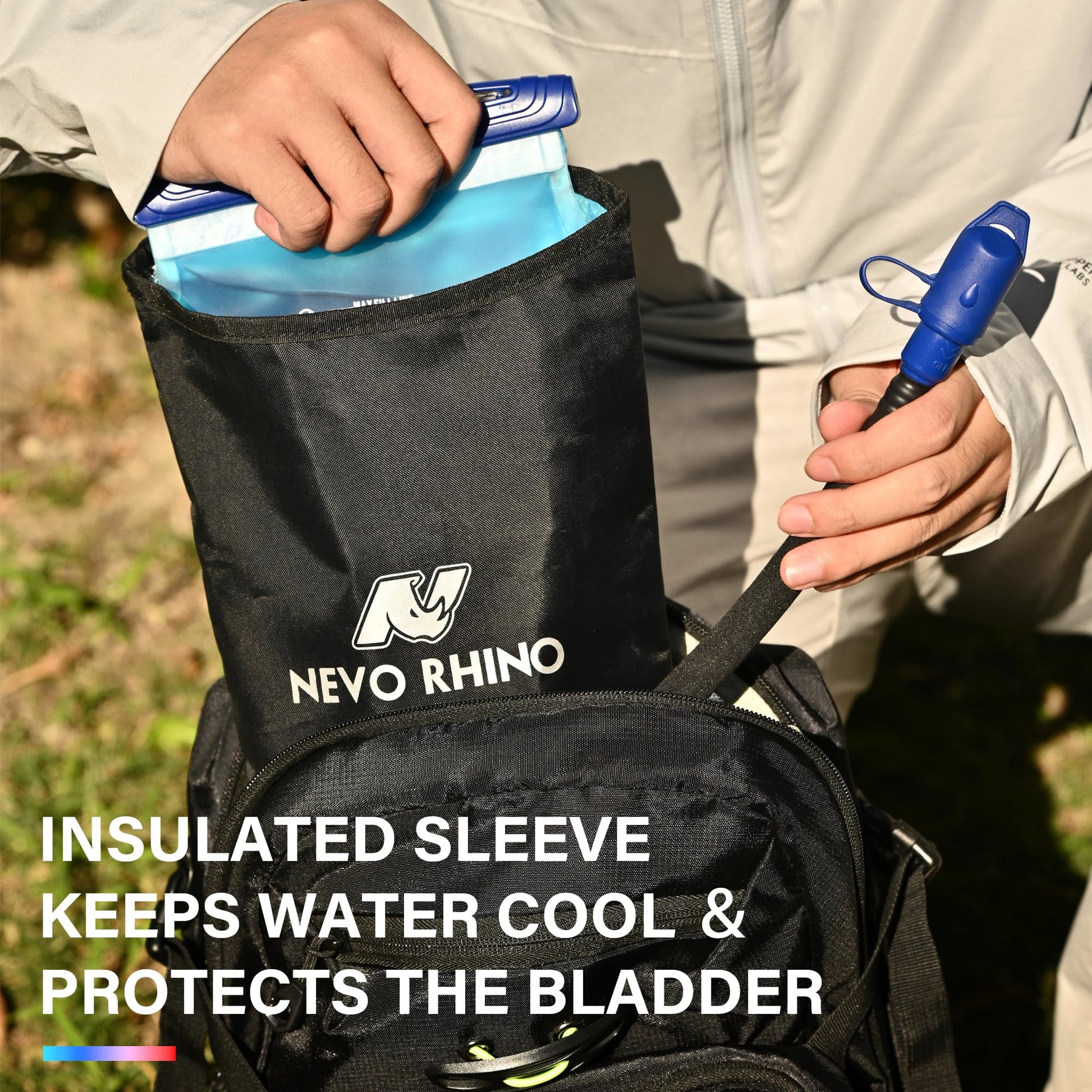 N NEVO RHINO Hydration Bladder 2L-3L with Bladder Insulator